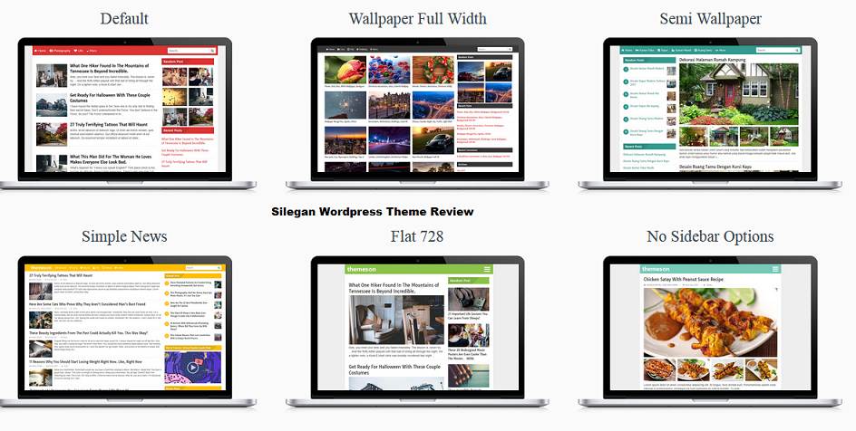Silegan WordPress Themes Review Download