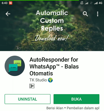 aplikasi AutoResponder for WhatsApp.